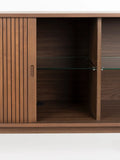 Barbier Sideboard in Walnuss, Detail