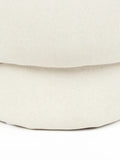 Marina Pouf in Weiß, Detail