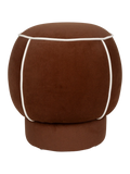 Marina Pouf in Rot, Ansicht 1