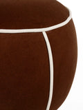 Marina Pouf in Rot, Detail