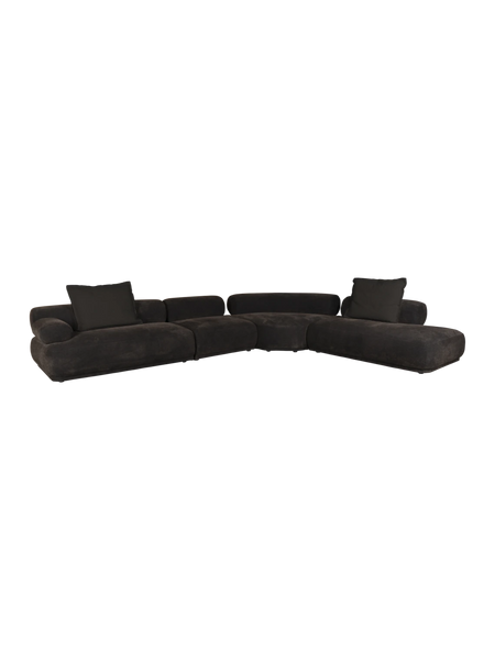 Rembrandt Ecksofa links Dunkelbraun