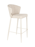Georgia Soft Barhocker, 2er-Set in Beige, Ansicht 1