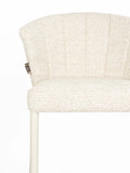 Georgia Soft Barhocker, 2er-Set in Beige, Detail