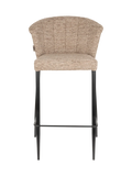 Georgia Soft Barhocker, 2er-Set in Braun, Ansicht 2