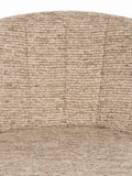 Georgia Soft Barhocker, 2er-Set in Braun, Detail