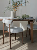 Lee Esszimmerstuhl Beige, 2er-Set im Raum