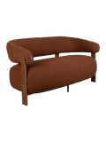 Robyn 2-Sitzer Sofa Braun, Ansicht 2