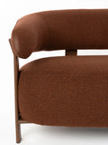 Robyn 2-Sitzer Sofa Braun, Detail