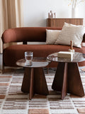 Robyn 2-Sitzer Sofa Braun im Raum