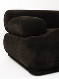 Rembrandt 4,5-Sitzer Sofa in Dunkelbraun, Detail