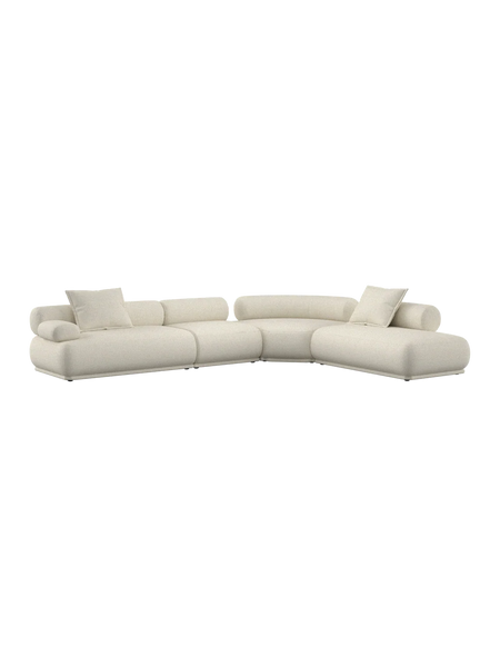Rembrandt Ecksofa in Beige, Ansicht 1