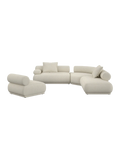 Rembrandt Ecksofa in Beige, Ansicht 4