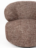 Walter Loungesessel in Braun, Detail