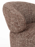 Walter Loungesessel in Braun, Detail