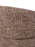 Walter Loungesessel in Braun, Detail
