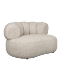 Duvane Loungesessel in Beige, Ansicht 1