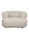 Duvane Loungesessel in Beige, Ansicht 2