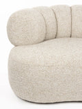 Duvane Loungesessel in Beige, Detail