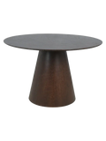 Bolton Esstisch Nussbaumfurnier Esstisch Living Nordic Ø120x76 cm round