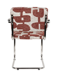 Ridge Deco Symbols Armlehnstuhl, 2er-Set in Rot, Ansicht 5