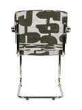 Ridge Deco Symbols Armlehnstuhl, 2er-Set in Grün, Ansicht 5
