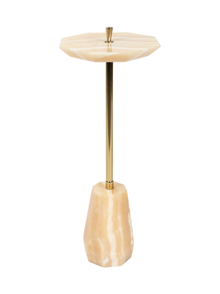 Onno Beistelltisch Onyx Beige, Ansicht 1
