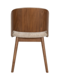 Velore Esszimmerstuhl in Walnuss/Beige, Ansicht 5