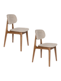 Marais Esszimmerstuhl, 2er-Set in Walnuss/Beige, Ansicht 6