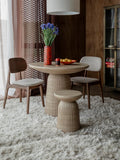 Marais Esszimmerstuhl, 2er-Set in Walnuss/Beige im Raum