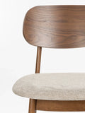 Marais Tresenhocker, 2er-Set in Walnuss/Braun, Detail