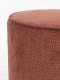 Bellevue Hocker Rot, Detailansicht