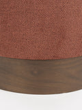 Bellevue Hocker Rot, Detailansicht