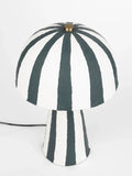 Zebra Rebel Tischleuchte Schwarz/Weiß, Detail