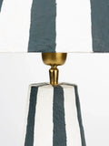Zebra Rebel Tischleuchte Schwarz/Weiß, Detail