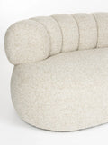 Duvane 4,5-Sitzer Sofa in Beige, Detail