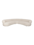 Duvane Ecksofa in Beige, Ansicht 1