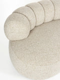 Duvane Ecksofa in Beige, Detail