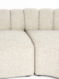 Duvane Ecksofa in Beige, Detail