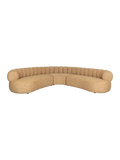 Duvane Ecksofa in Braun, Ansicht 1