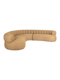 Duvane Ecksofa in Braun, Ansicht 2