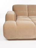Hazel Ecksofa in Beige, Detail