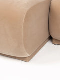 Hazel Ecksofa in Beige, Detail
