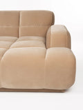 Hazel Ecksofa in Beige, Detail