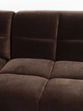 Hazel Ecksofa in Braun, Detail