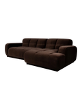 Hazel Ecksofa in Braun, Ansicht 2