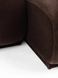 Hazel Ecksofa in Braun, Detail