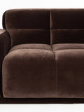 Hazel Ecksofa in Braun, Detail