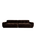 Hazel Sofa in Braun, Ansicht 1