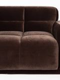 Hazel Sofa in Braun, Detail
