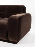 Hazel Sofa in Braun, Detail